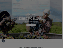 Tablet Screenshot of directcellars.com